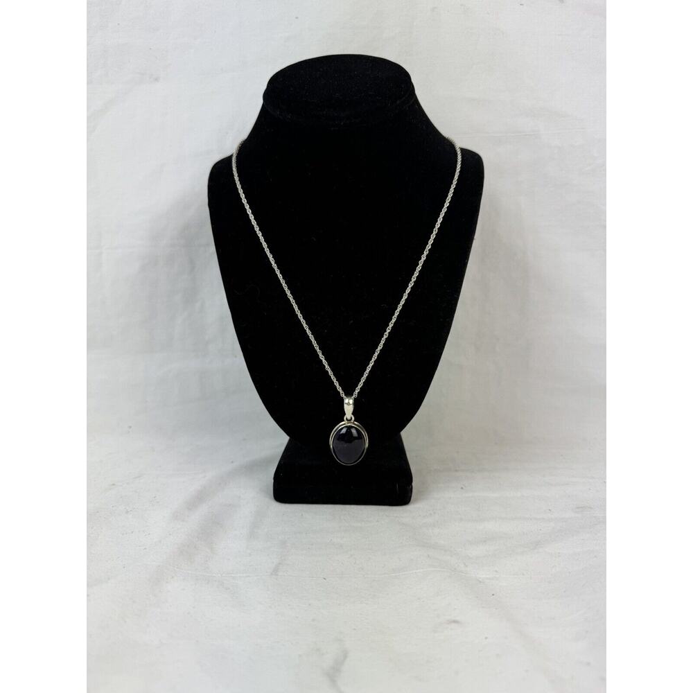 Beautiful Amethyst Pendant Necklace with 23.5” Chain